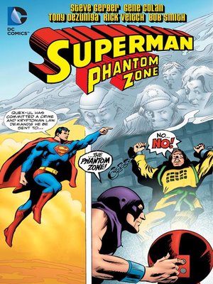 cover image of Superman: Phantom Zone